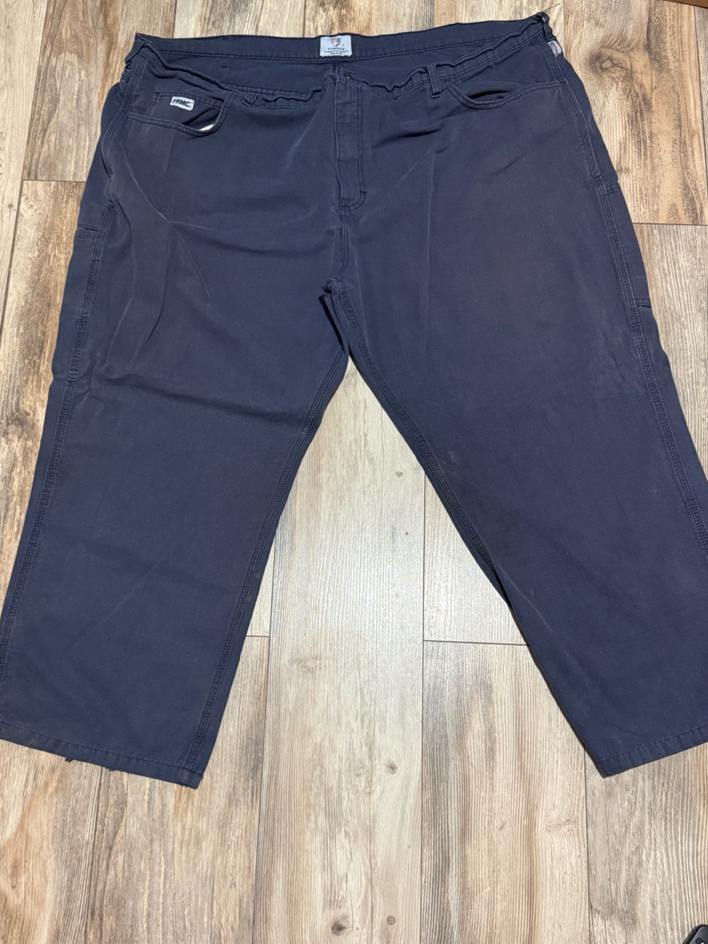 Men's Dark Navy work FR Tyndale Pants